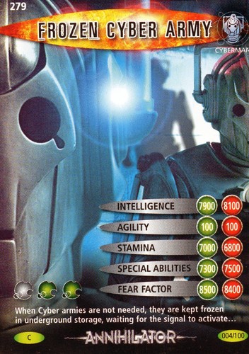 Doctor Who Battles In Time Individual Trading Cards ( Cards 1 to 350 ) - Picture 173 of 235