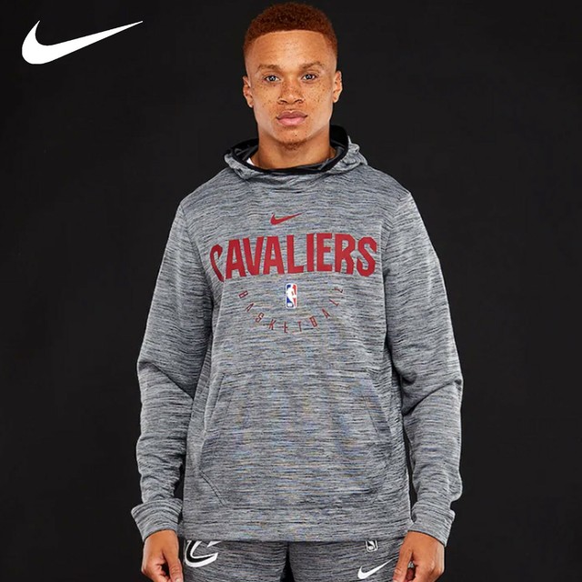 Nike NBA Cleveland Cavaliers Spotlight Hoodie â Carbon Heather 940953-091 Size M for sale online