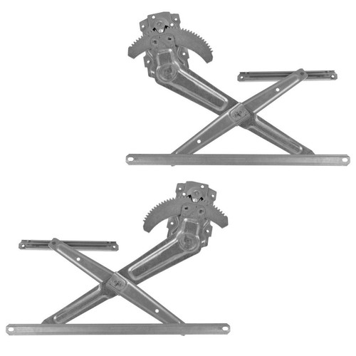 New Front Manual Window Regulators Pair For 84-89 Toyota Pickup 4Runner Truck - Picture 6 of 7