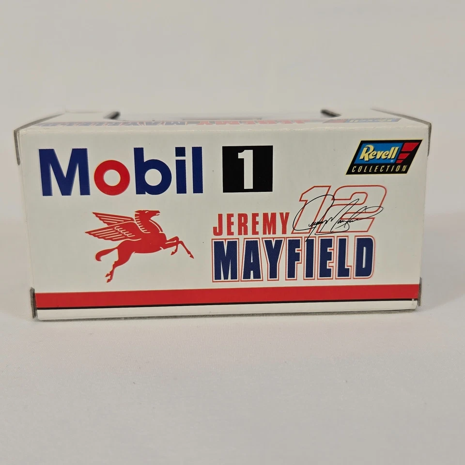 1999 Nascar Revell 1:64 Diecast Jeremy Mayfield Mobil 1 #12 Limited Edition COA - Image 3 of 4
