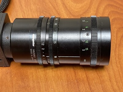 Computar H6Z0812 Camera Lens 8-48mm 1:1.2 Manual Zoom w/PULNIX TM