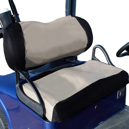 Greenline by Eevelle USA GLSC Spacermesh Club Golf Cart Seat Cover Bunker Sand