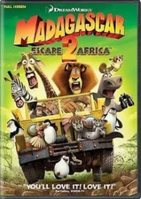 Madagascar: Escape 2 Africa (DVD, 2009, Full Screen) NEW