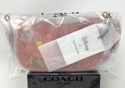 NWT GENUINE Disney X COACH MICKEY MOUSE GARDEN 100 Years Swinger