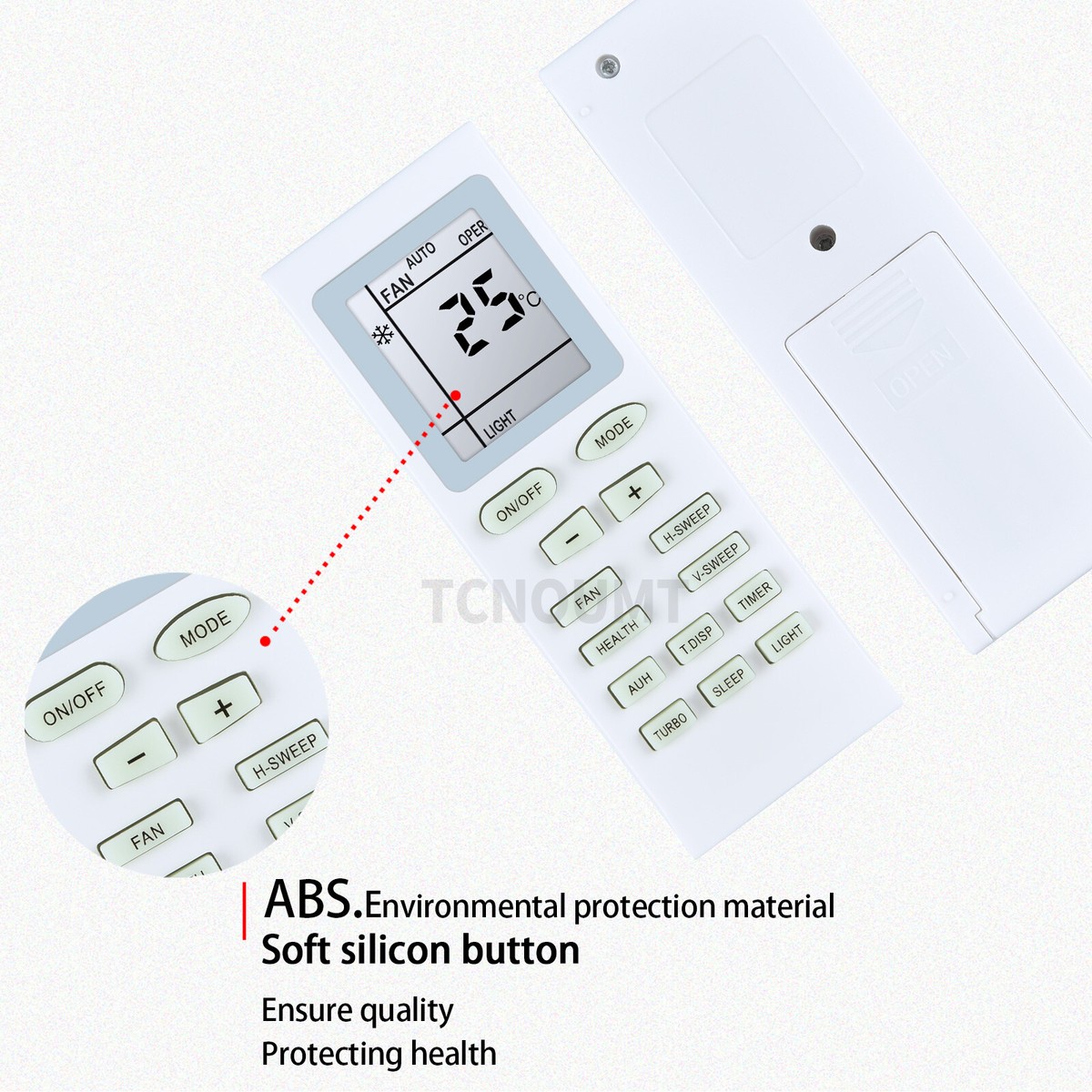 ALLIMITY Remplacer Condizionatore Télécommande Adaptée à Gree Air