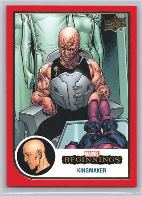 2022 Marvel Beginnings Vol 2 Series 1 [Red] #147 Kingmaker