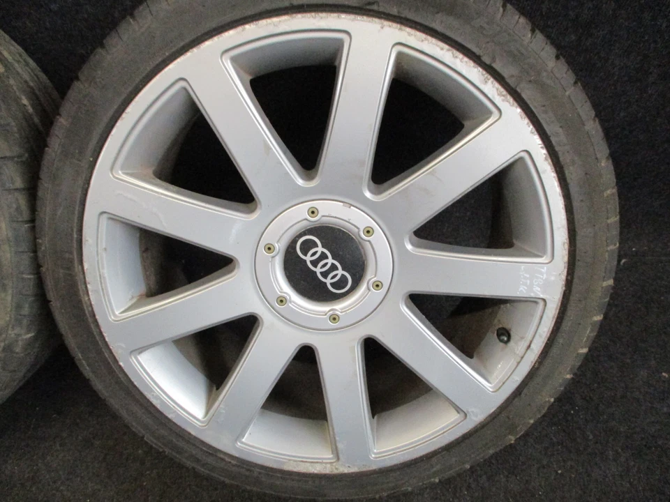 18" Alufelgen Sommerreifen 225 40 Audi A3 S3 8L TT 8N 8x18 5x100 5x112 - Bild 2 von 4