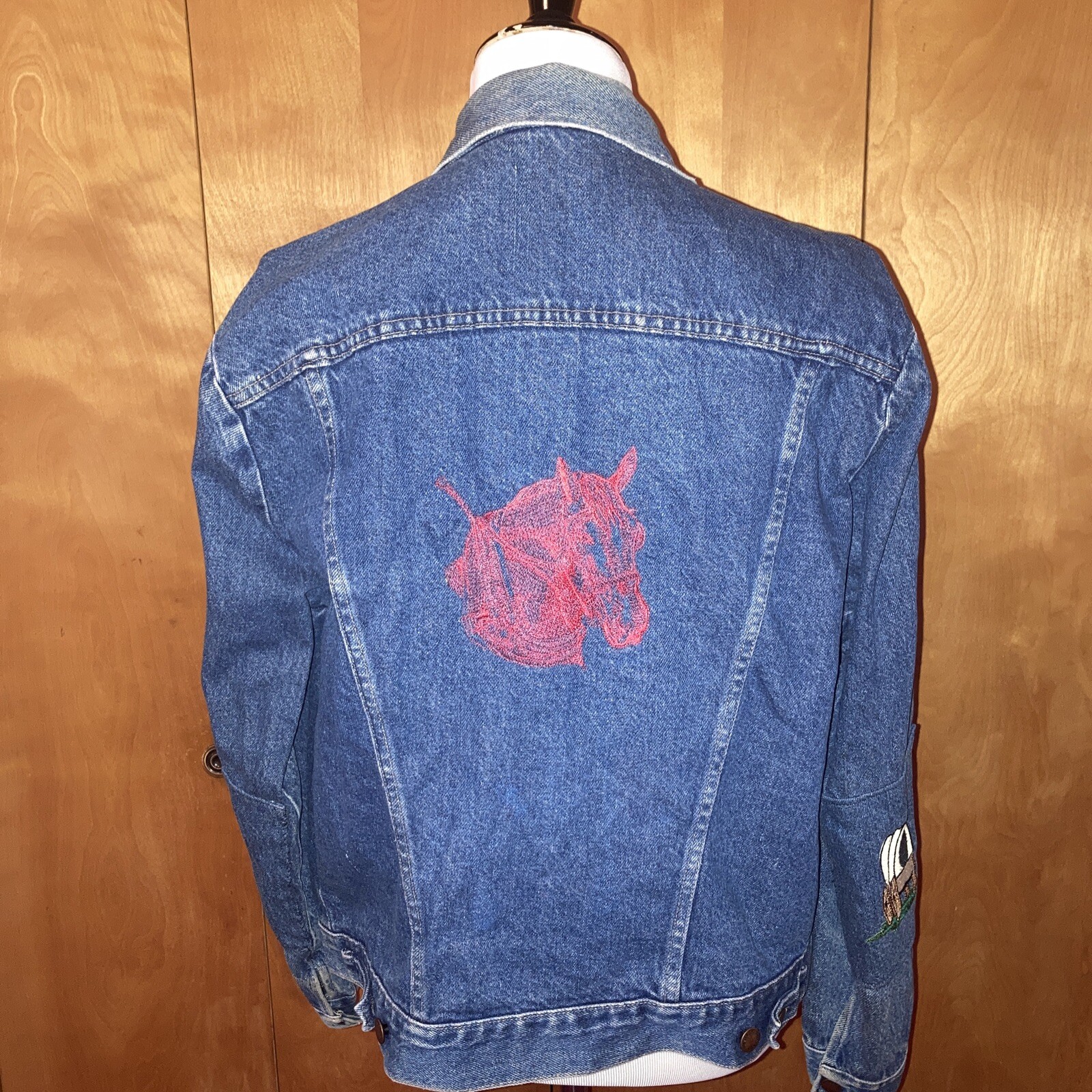 Rustler Western Theme Embroidered Button Front De… - image 6