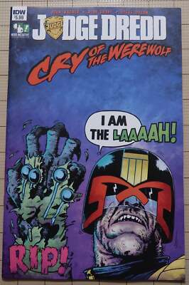 Judge Dredd Cry Of The Werewolf (2017) IDW Comics