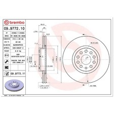 2x Bremsscheibe vorne für Seat Tarraco KN2 | 26214256