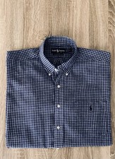 Polo by Ralph Lauren Hemd Größe XL Blau Kar...