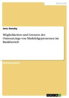 Jens Hansky | MöGlichkeiten Und Grenzen Des Outsourcings Von...