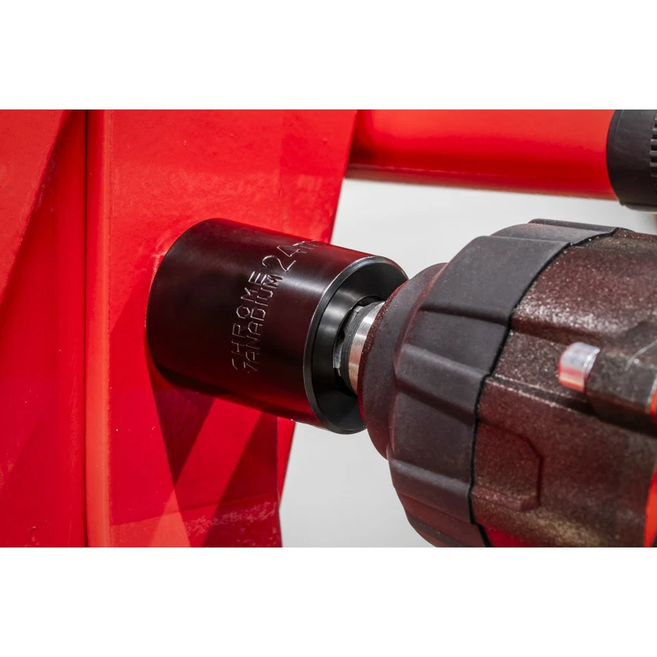 Sealey Metric Imperial Impact Socket Set 16pc 1/2"D Single Hex Standard AK684  - Image 4 of 4