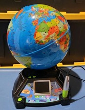 LeapFrog Magic Adventures Globe w/ LCD Video Screen Animation WORKS PERFECT
