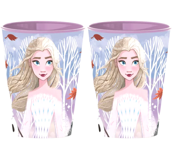 Disney Frozen EisköNigin Kinderbecher 260Ml Trinkbecher Kunststoff 2Er Set-image