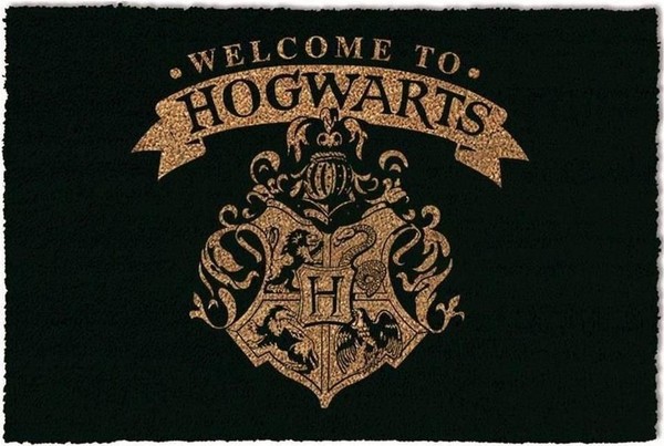Gadget - Harry Potter: Pyramid - Welcome To Hogwarts (Door Mat / Zerbino) -D- Py-image