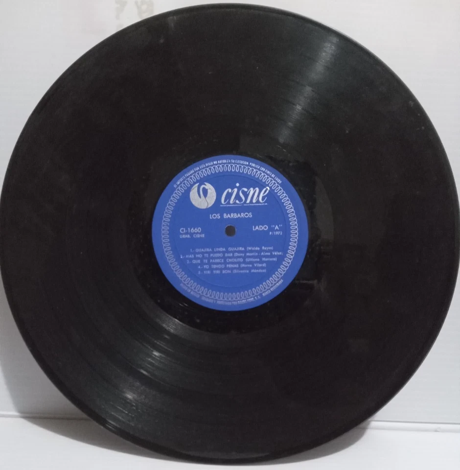 LOS BARBAROS LATIN FUNK MEXICAN LP HEAR! 1972 TROPICAL CUMBIA SALSA WALDO REYES - Image 4 of 4