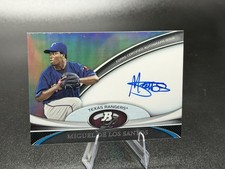 Topps 2011 Bowman Platinum Prospect Autographs Miguel De Los Santos Auto BPA-MD