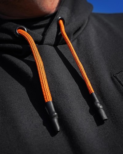 Guru Patch Hoodie - Nero / Abbigliamento Da Pesca - Foto 4 di 6