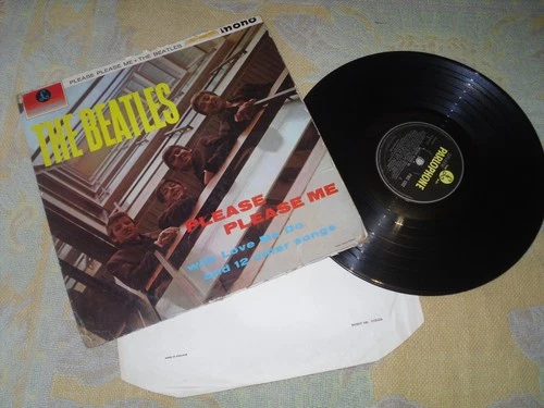 THE BEATLES Please Please Me mono 12" UK Vinyl LP 1963 , 1N/1N video play test