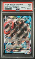 Pokemon TCG Fa/Blastoise Vmax Pokemon Swsh Black Star Promo 103 PSA 9