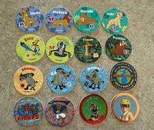 16 Disney, Mac Donald's Power Ranges, Boink!Jagcones Chiefs Pogs