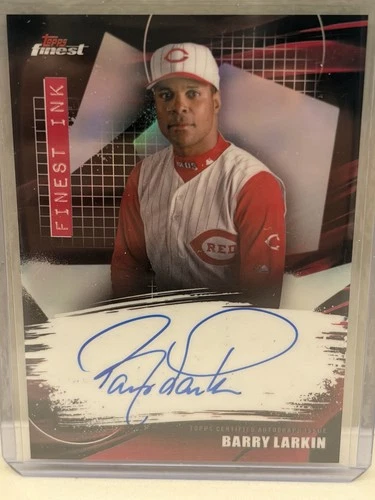 2026 Topps Finest Barry Larkin Base (RAW)