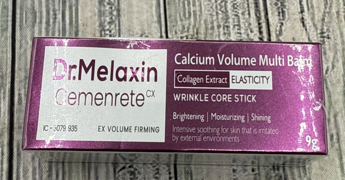 Dr.Melaxin セメンレテCX クリーム＋アンプルセット ハリ 弾力 ケア Dr. Melaxin Cemenrete Calcium Volume Multi Balm Wrinkle Core Stick