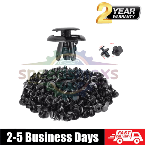 100 Pcs Engine Under Cover Push Type Retainer Clips For Toyota Lexus 90467-07201 - Bild 1 von 6