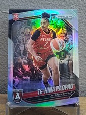 2025 Panini Prizm WNBA Te-Hina Paopao RC #61 Silver Prizm - Atlanta Dream