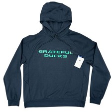 Nike Oregon Ducks Grateful Dead Black Hoodie Sweatshirt, Size Large IW5824-010