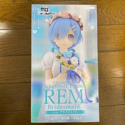 Re:Zero Trio-Try-iT Figur - Rem Bridesmaid Bandai Preis Japan Neu
