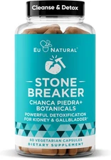 STONE BREAKER Chanca Piedra Kidney Cleanse 60 Capsules Fast free shipping