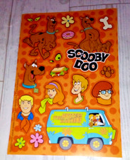 Scooby Doo Sticker Sheet American Greetings WB Scrapbooking Orange