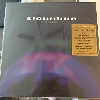 5 :in Mind Remixes [Limited Translucent Blue & RED Swirl Vinyl] by Slowdive