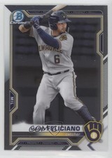 2021 Bowman Chrome Prospects Mario Feliciano #BCP-133 0il7