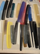 Vintage Hair Combs Lot Of 26 Various Brands