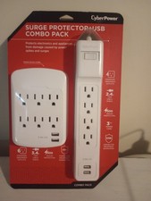 cyberpower surge protector USB Combo Pack