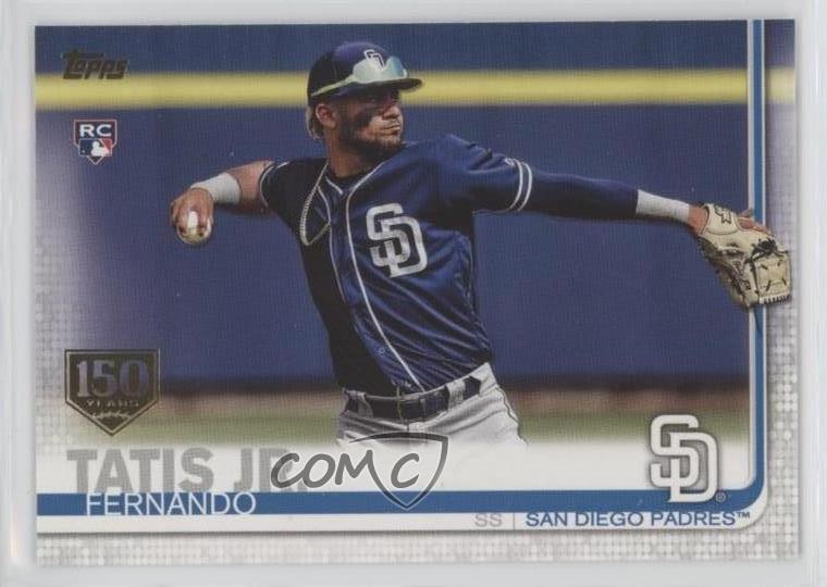2019 Topps 150th Anniversary Fernando Tatis Jr #410 Rookie RC hr9