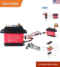 20KG Digital Servo High Torque Waterproof, Full Metal Gears, 270  Control Angle