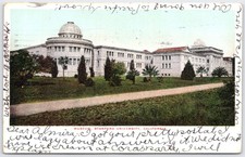Stanford University Museum California Postcard Vintage Dome Architecture Early