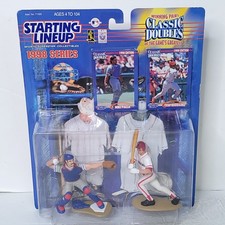 Kenner Starting LineUp Mike Piazza & Ivan Rodriguez 1998 Classic Double Catchers