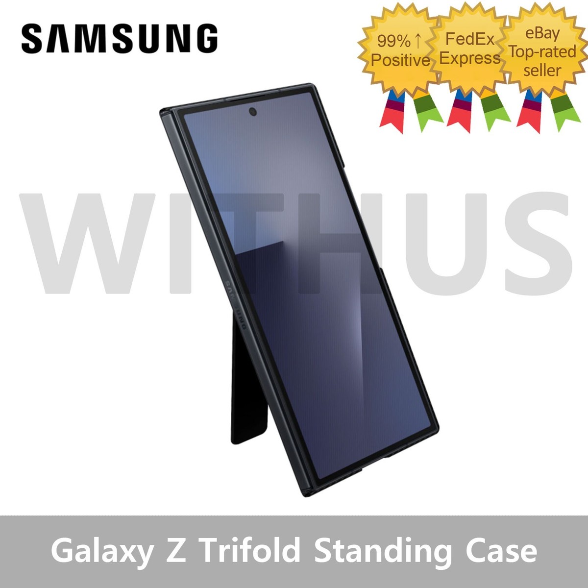 Samsung Galaxy Z Trifold Carbon Standing Cradle Case/ No Tariffs