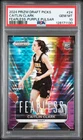 2024 PANINI PRIZM DRAFT PICKS FEARLESS PURPLE PULSAR CAITLIN CLARK RC /55 PSA 10