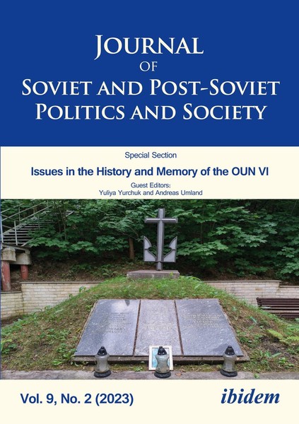 Journal Of Soviet And Post-Soviet Politics And Society Julie Umland Fedor-image