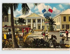 Postcard Rawson Square Nassau Bahamas