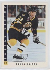 1993-94 Score Canadian Steve Heinze #251 q7c