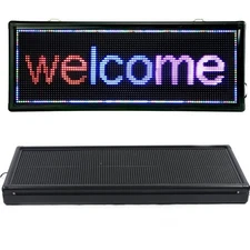 LED Light Sign Plate Programmable Scrolling Message Display Board 40" X 15"