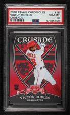 2018 Panini Chronicles Crusade Victor Robles #16 PSA 10 GEM MT 0e2x