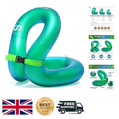 Aufblasbare Schwimmweste für Kinder: Safe & Fun Pool Floaties in Grün